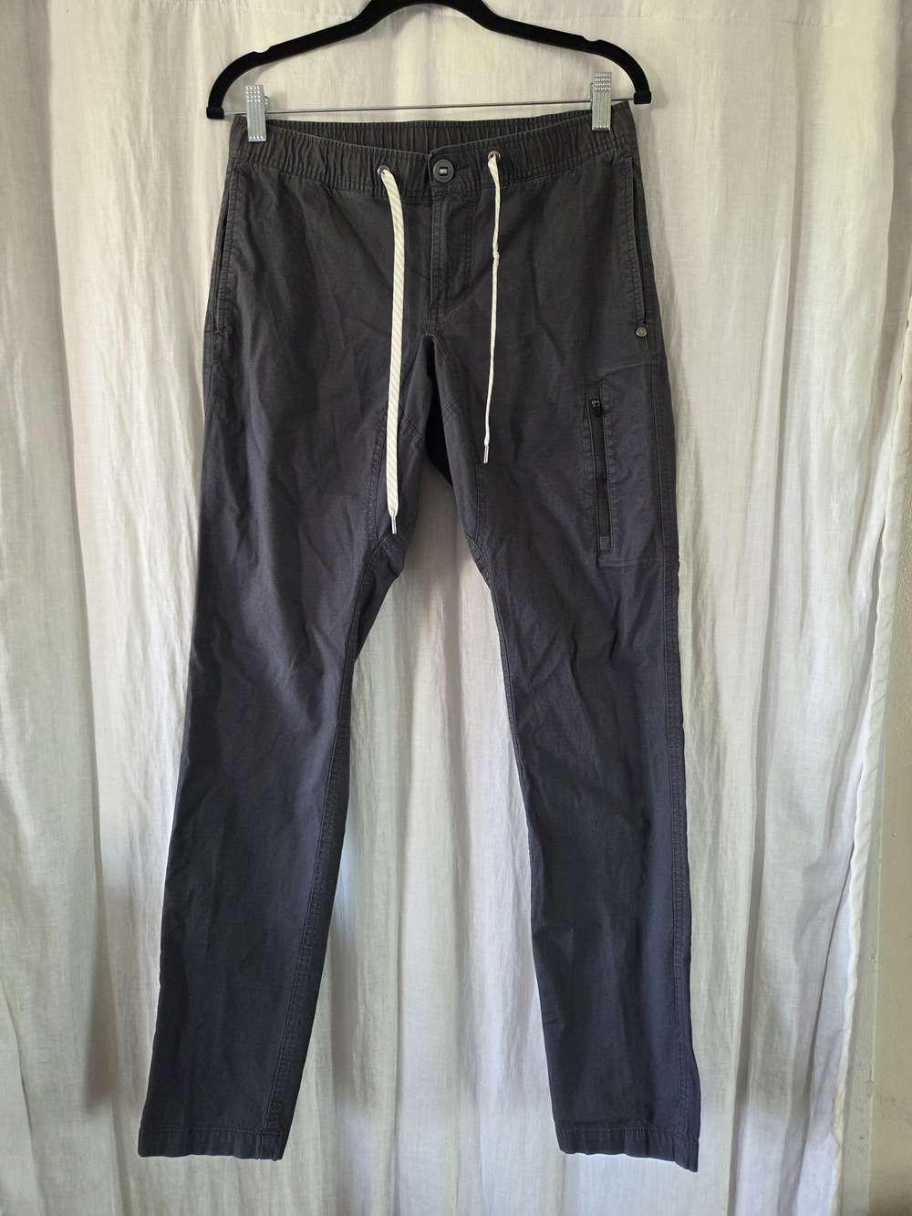 Vuori | Charcoal Drawstring Cargo Pants